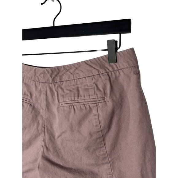 Gap Shorts Womens Size 4 Small Chinos Cotton Solid Flat Front Casual Summer - Picture 8 of 14